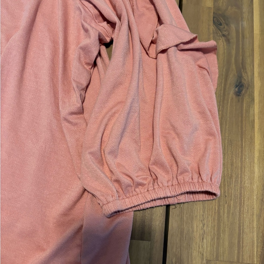 Cupio‎ Ruffle Sleeve T-Shirt Size 3X Pre-Owned - Picture 3 of 4